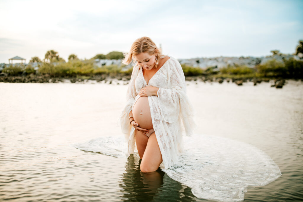 Ponce Inlet Maternity Photo Session